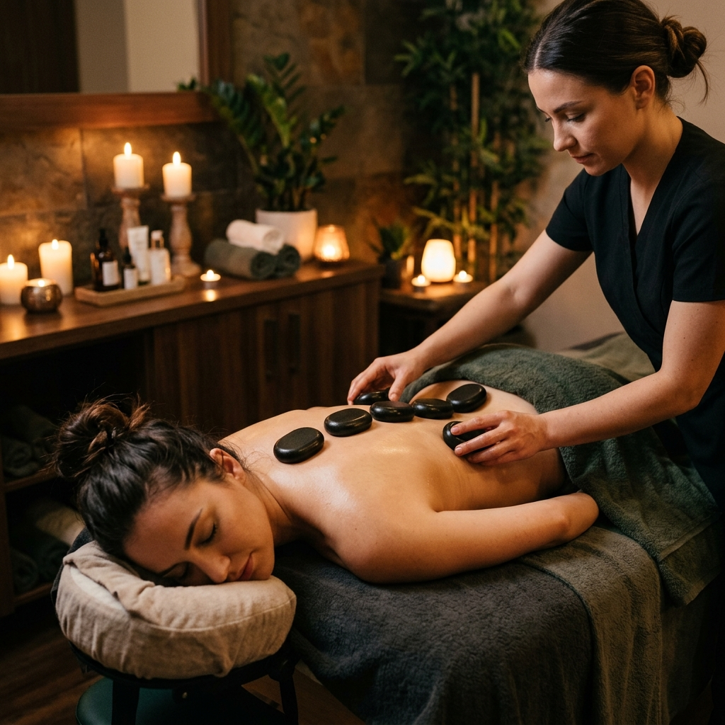 Terapia de Piedras Calientes — Happy Girl