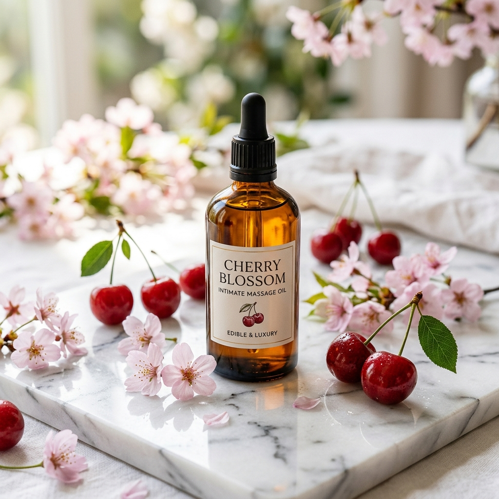 Promo 60% OFF: Descubre Aceite de Masaje Comestible Sabor Cereza