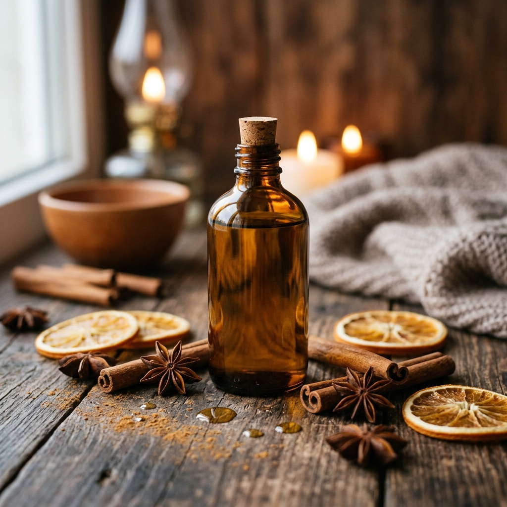 Aceite de Masaje Caliente "Fuego Canela" — Happy Girl