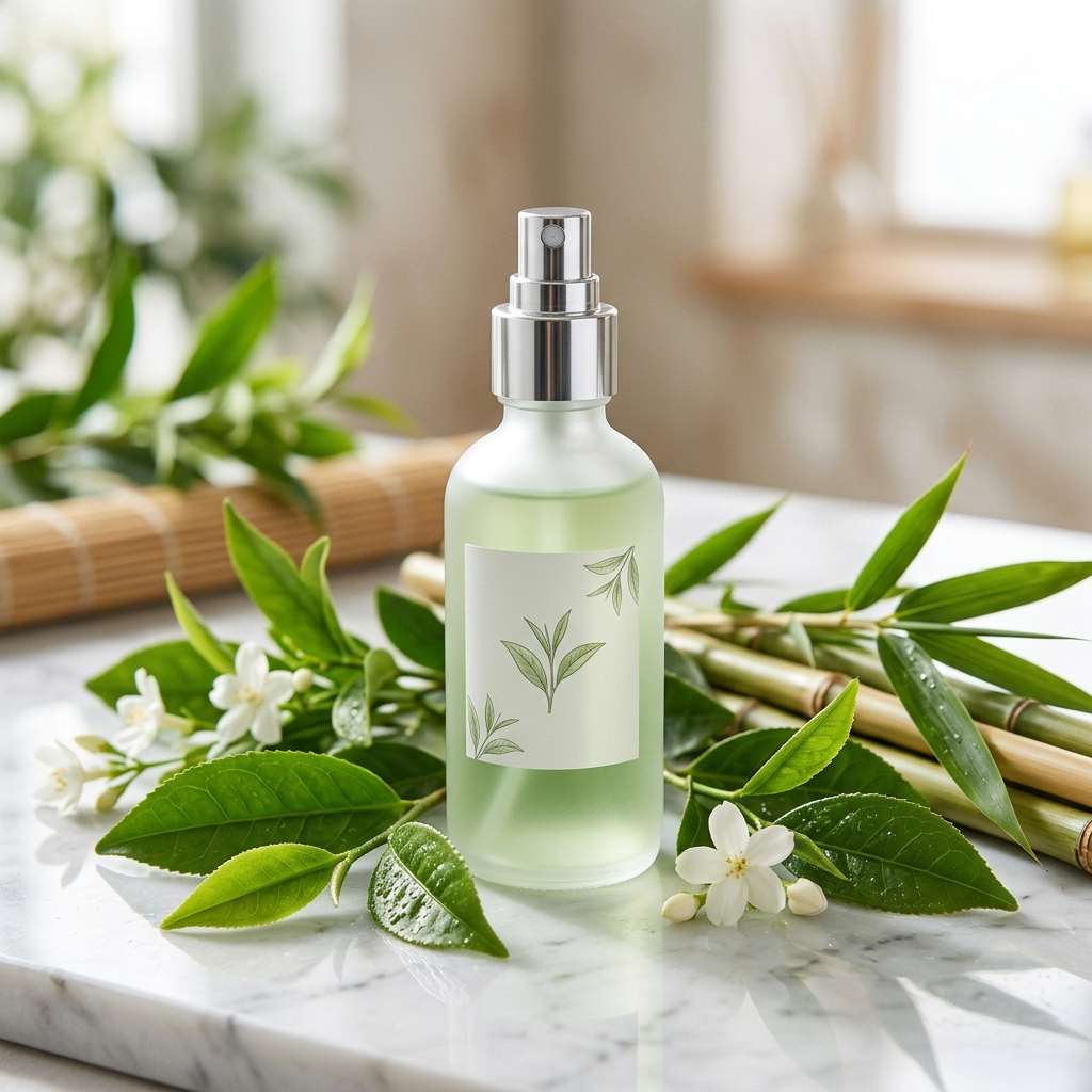 Bruma Facial Refrescante de Té Verde — Happy Girl