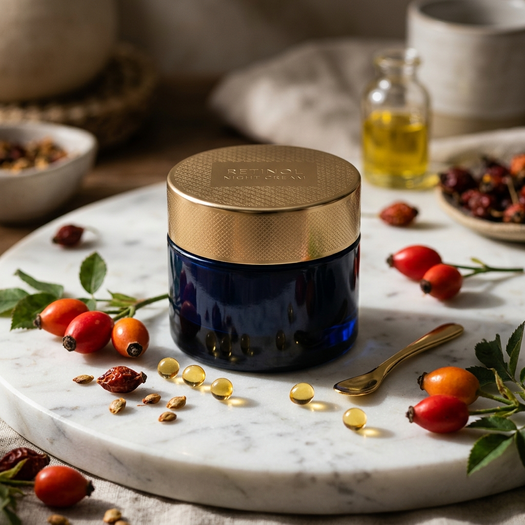 Crema Hidratante de Noche con Retinol — Happy Girl