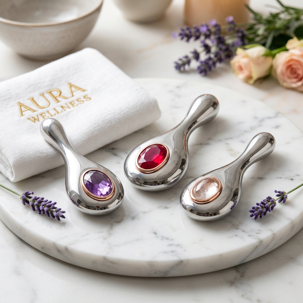 Set de 3 Plugs Anales de Aluminio (Gemas) — Happy Girl